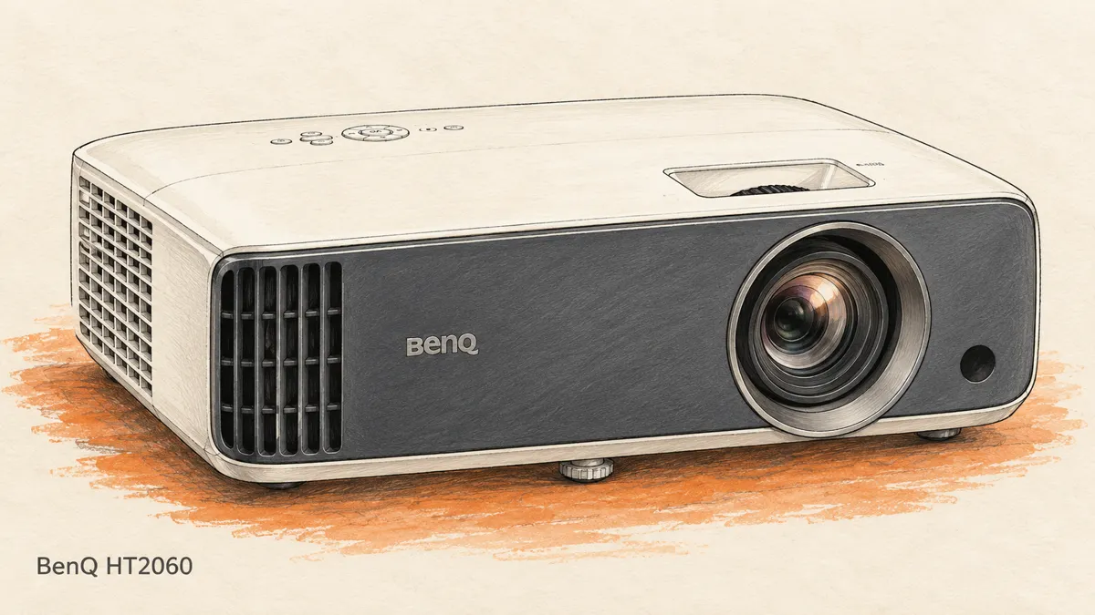BenQ HT2060 illustration.